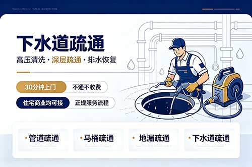 盖州下水道疏通
