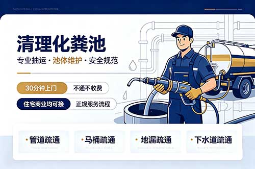 盖州清理化粪池